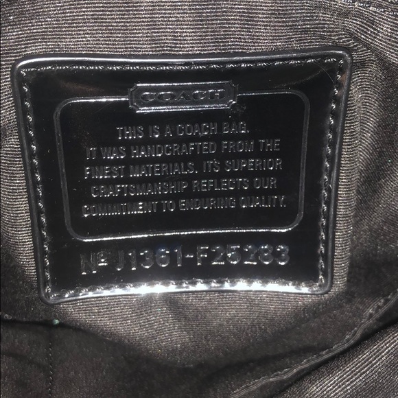 Coach Purple Ocelot Tote - Picture 4 of 6